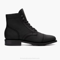 Frauen Thursday Boots schwarz matt Kapitän Schuhe T6D6349
