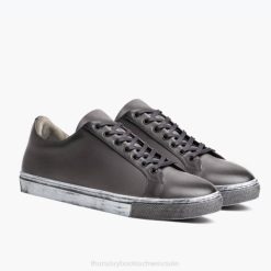 Männer Thursday Boots Distressed-Grau Premier Low Top Schuhe T6D6121