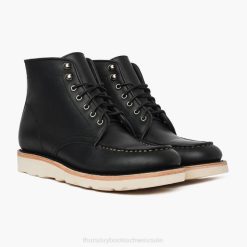 Männer Thursday Boots schwarz matt Diplomat Schuhe T6D660
