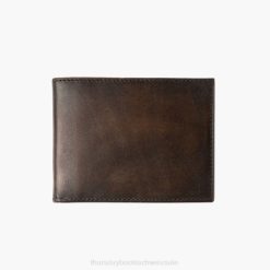 Männer Thursday Boots schwarzer Kaffee Bifold-Geldbörse Zubehör T6D6273